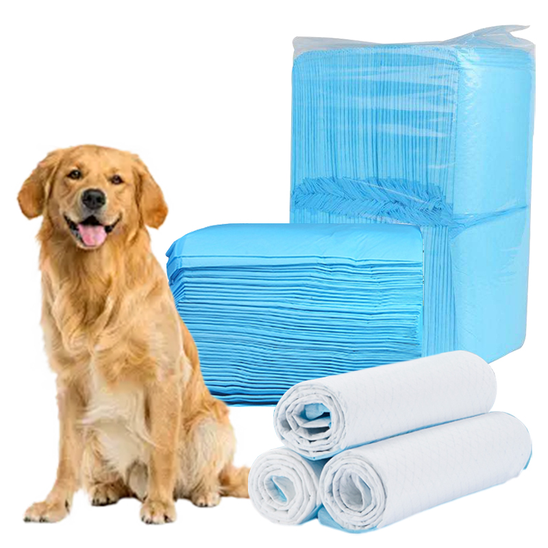 60x90CM Customizable Disposable Pet Pad Super Absorbent Disposable Pet Pads for Training Easy Clean Puppy Pee Pads